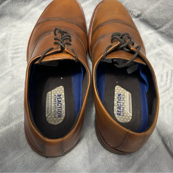 Kenneth Cole Reaction Klay Flex Lace Up Oxfords Men’s Size 11.5 - Picture 4 of 6